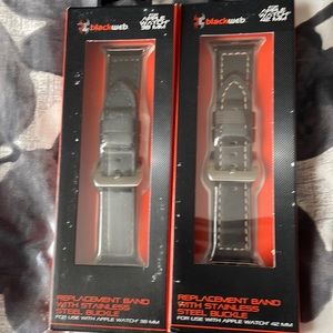Blackweb Apple Watch bands